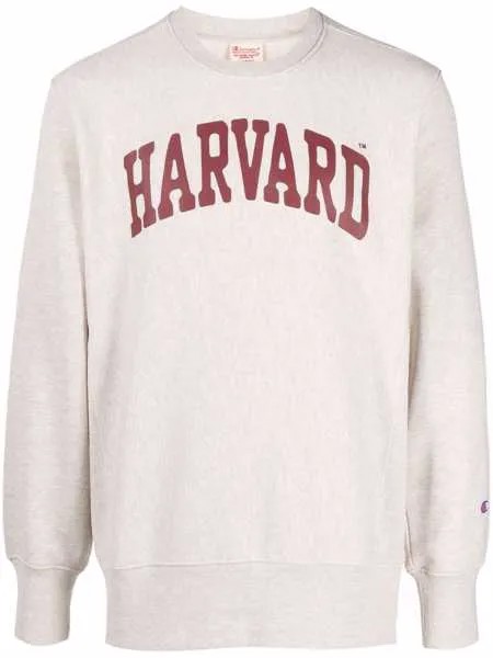 Champion толстовка с принтом Harvard