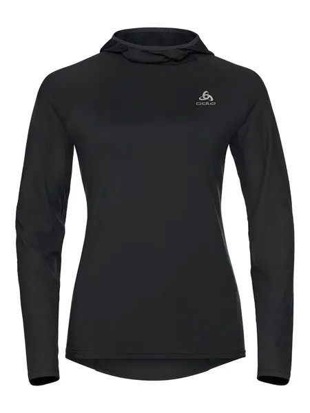 Лонгслив Odlo Zeroweight Ceramiwarm, черный