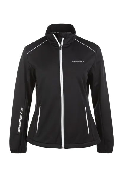 Куртка Zora Softshell с водонепроницаемой и ветрозащитной функцией ENDURANCE, черный