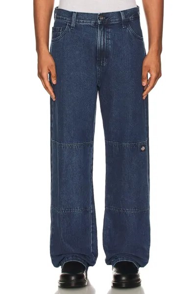 Джинсы Dickies Loose Fit Double Knee Denim, цвет Stonewashed Vintage Blue