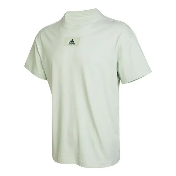 Футболка essentials feelvivid футболка с заниженными плечами Adidas, зеленый