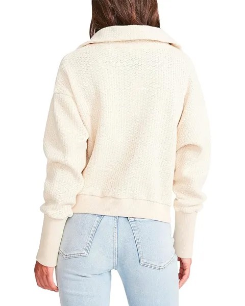 Толстовка Steve Madden Shot Collar Sweatshirt, цвет Oatmeal