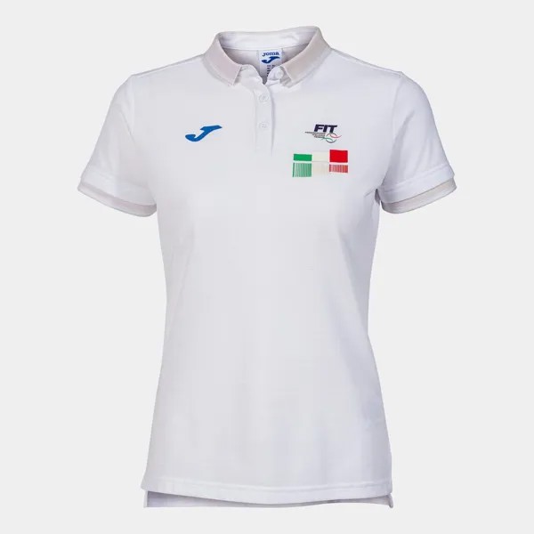 Поло Joma Italian Tennis Federation, белый