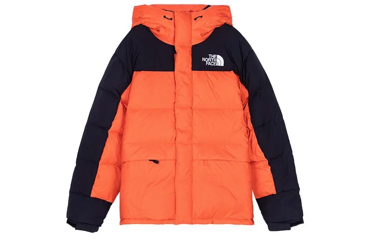 Пуховик мужской персидский оранжевый The North Face, оранжевый