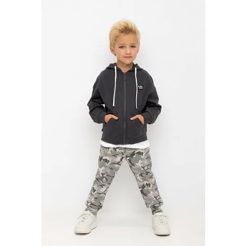 Брюки спортивные crockid, размер 56/98, бежевый