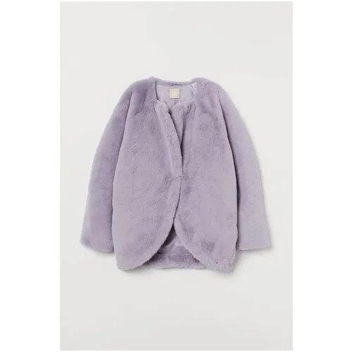 Пальто H&M, размер 6, фиолетовый