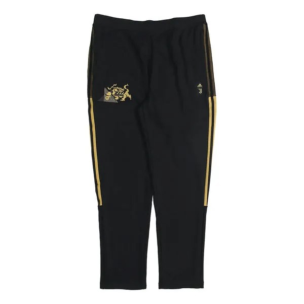 Спортивные штаны adidas Juve Cny Sw Pnt New Year's Edition Juventus Soccer/Football Sports Long Pants Black, черный