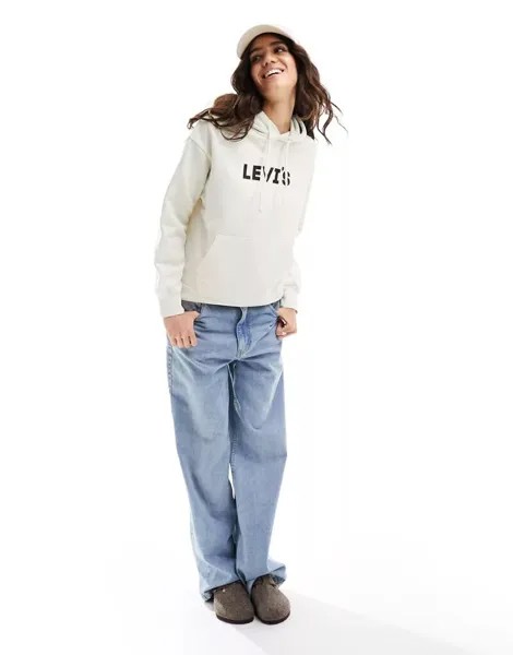 Кремовая худи Levi's с логотипом на груди, эксклюзивно для ASOS