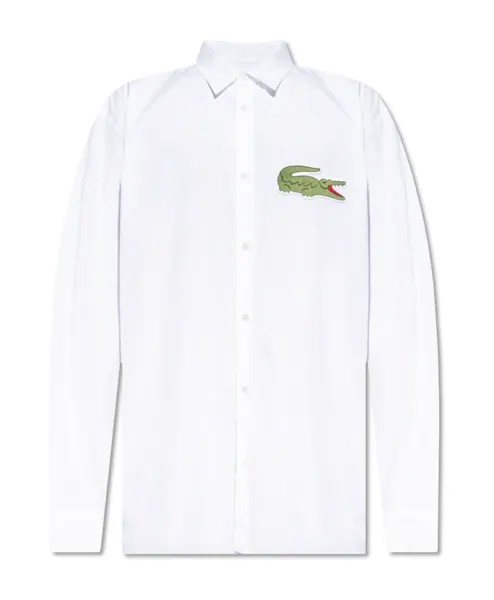 Рубашка из коллаборации с lacoste Comme Des Garçons, белый