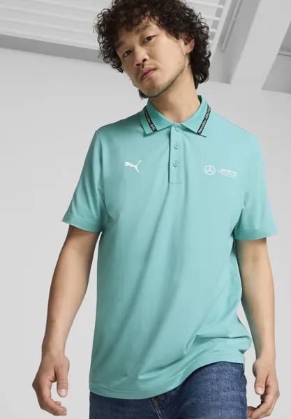 Поло MERCEDES-AMG PETRONAS F1 CLOUDSPUN Puma, зеленый