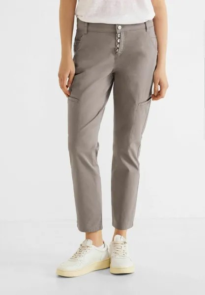 Брюки из ткани CASUAL FIT MIT STRETCH Street One, цвет braun