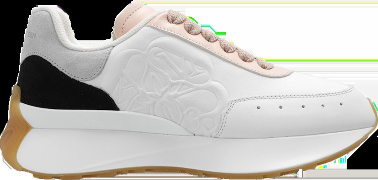 Кроссовки Alexander McQueen Wmns Sprint Runner 'White Blush', белый