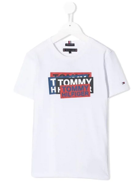 Tommy Hilfiger Junior футболка с принтом