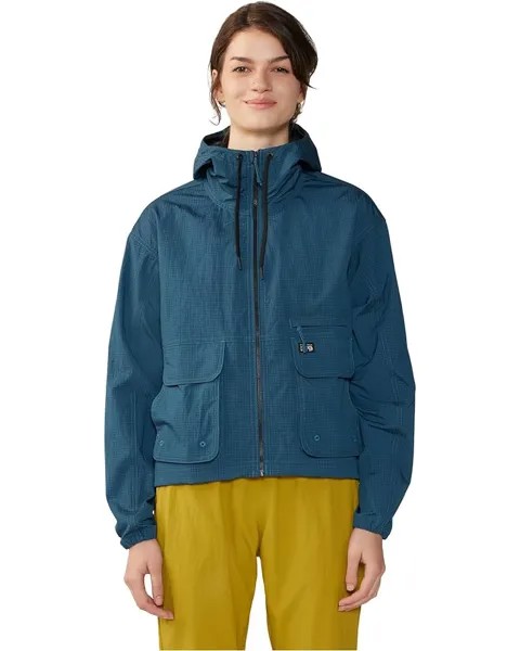 Куртка Mountain Hardwear Stryder Full Zip, цвет Dark Caspian Ripstop