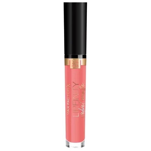 Max Factor жидкая помада для губ Lipfinity Velvet Matte матовая, оттенок 030 cool coral