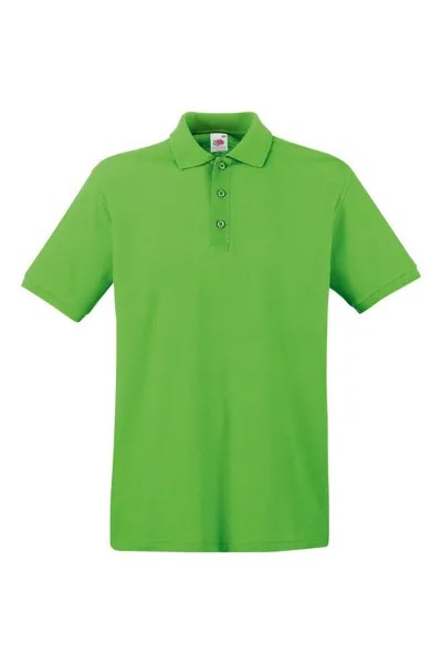 Рубашка поло премиум-класса с короткими рукавами Fruit of the Loom, зеленый