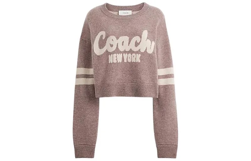 Свитер женский розовый Coach