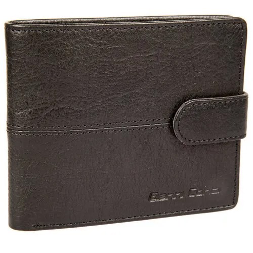 Мужское кожаное портмоне Gianni Conti 1137462E black