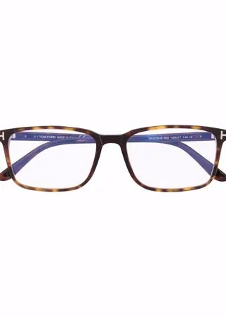 TOM FORD Eyewear очки FT5735B в квадратной оправе