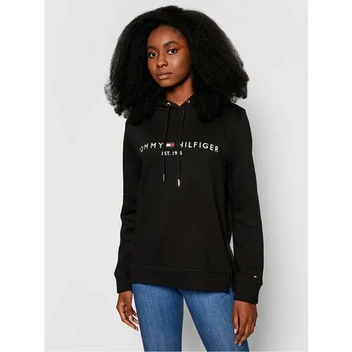Худи TOMMY HILFIGER, размер M [INT], черный