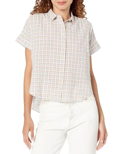 Рубашка Madewell Hilltop, цвет Terrace Blue