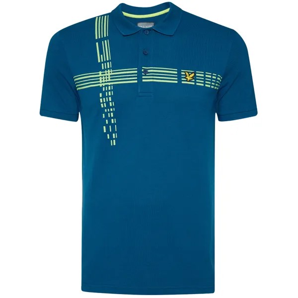 Мужская рубашка поло Lyle & Scott Counter Stripe Lyle And Scott