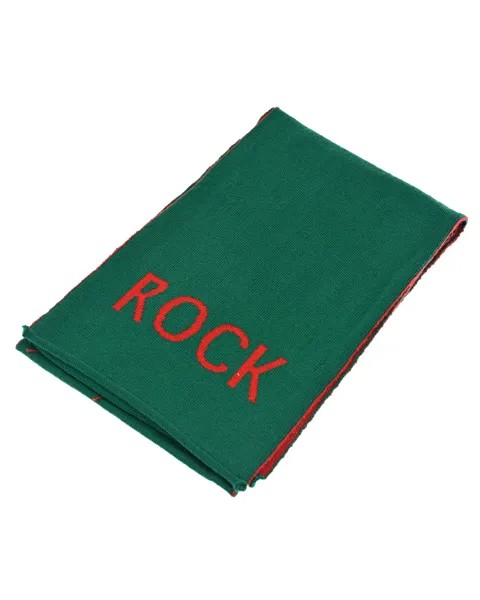Зеленый шарф с декором Rock Catya детский