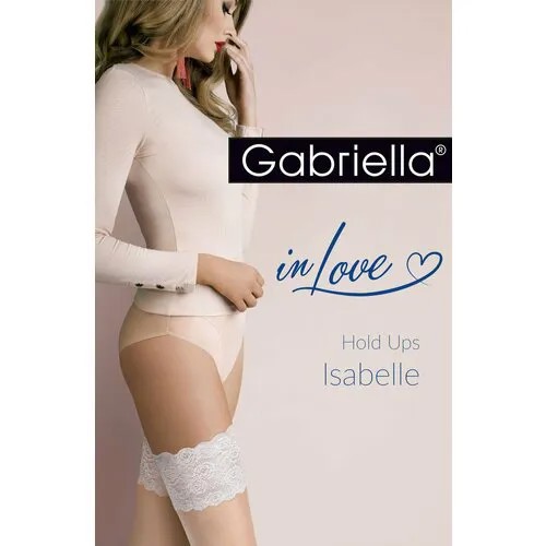 Чулки Gabriella, 10 den, размер 3, бежевый