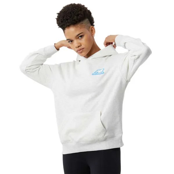 Худи New Balance Essentials Candy, белый