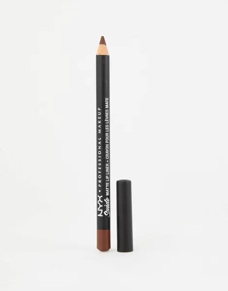Матовые подводки для губ NYX Professional Makeup Suede (Cold Brew)-Розовый