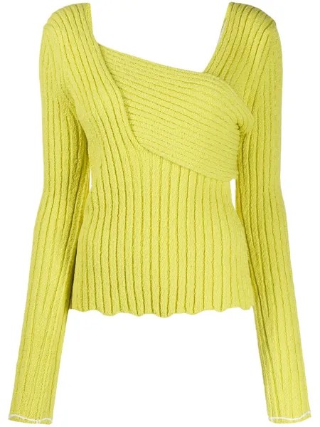 Bottega Veneta джемпер в рубчик