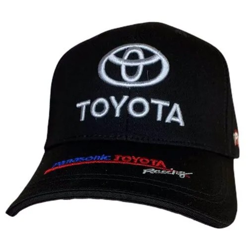 Бейсболка TOYOTA Мужская бейсболка Toyota/кепка Toyota/мужская кепка ТОЙОТА, размер 55-58, черный