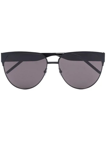 Saint Laurent Eyewear солнцезащитные очки в круглой оправе