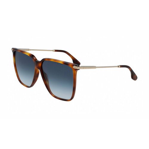 Солнцезащитные очки Victoria Beckham VB612S 215, прямоугольные, для женщин, черный