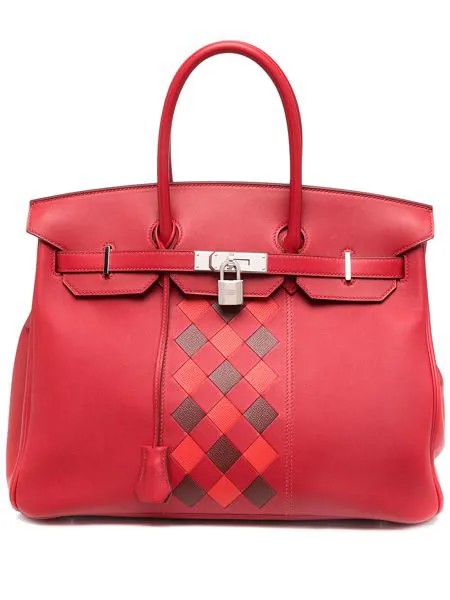 Hermès сумка Tressage Birkin pre-owned 2019-го года