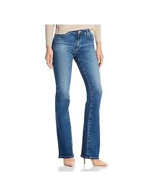 AG Женские синие джинсовые джинсы с карманами на молнии 24X32