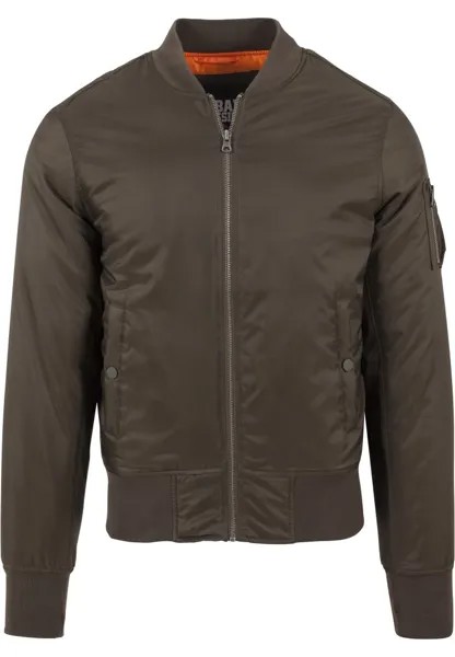 Бомбер Chaquetas Urban Classics BASIC, тёмно-оливковый