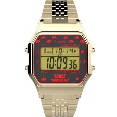 Наручные часы TIMEX TW2V30100, золотой, зеленый