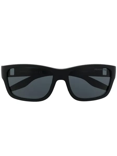 Prada Linea Rossa солнцезащитные очки Linea Rossa в прямоугольной оправе