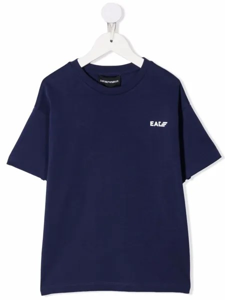 Emporio Armani Kids футболка с логотипом