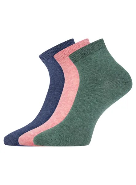 Комплект носков женских oodji 57102418T3 разноцветных 35-37