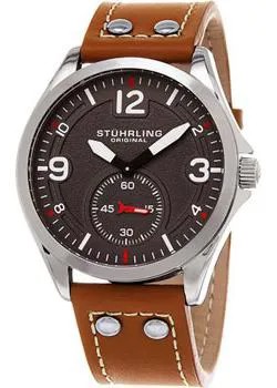 Мужские часы Stuhrling Original 684.02. Коллекция Aviator