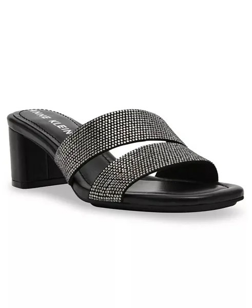 Женские босоножки под платье Kalinda на блочном каблуке Anne Klein, серый