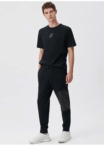 Черные мужские спортивные штаны стандартного кроя Mavi