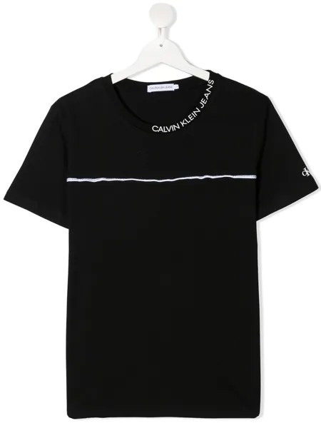 Calvin Klein Kids футболка с логотипом
