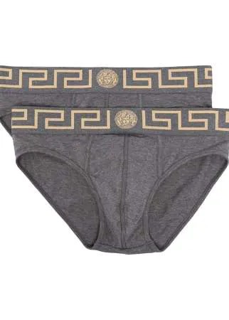 Versace трусы-брифы с декором Medusa