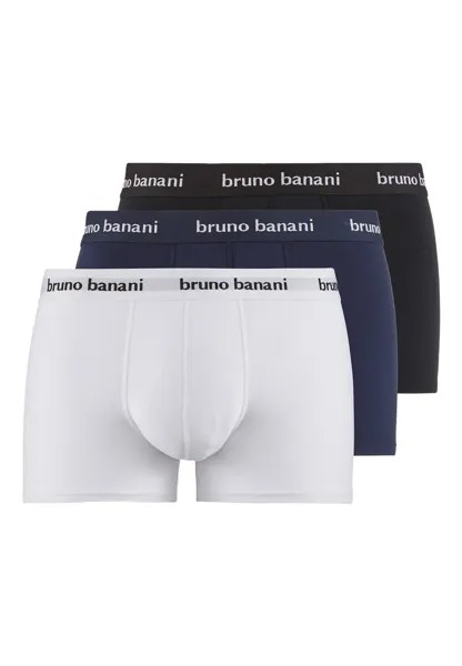 Трусы Bruno Banani Hipster Short/Pant Easy Life, цвет Schwarz/Marine/Weiß