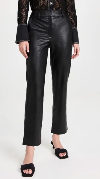 Брюки Commando Faux Leather Full Length, черный