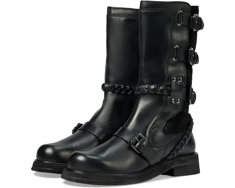 Ботинки Free People Billie Buckle Boot, черный