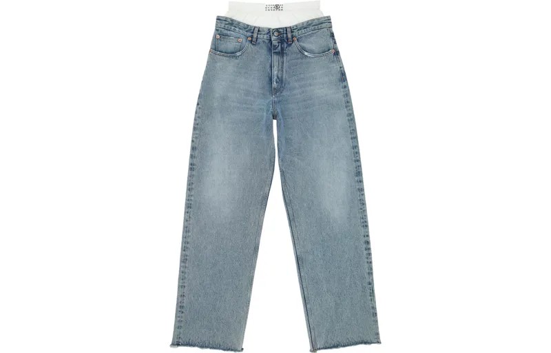 Джинсы женские синие Mm6 Maison Margiela